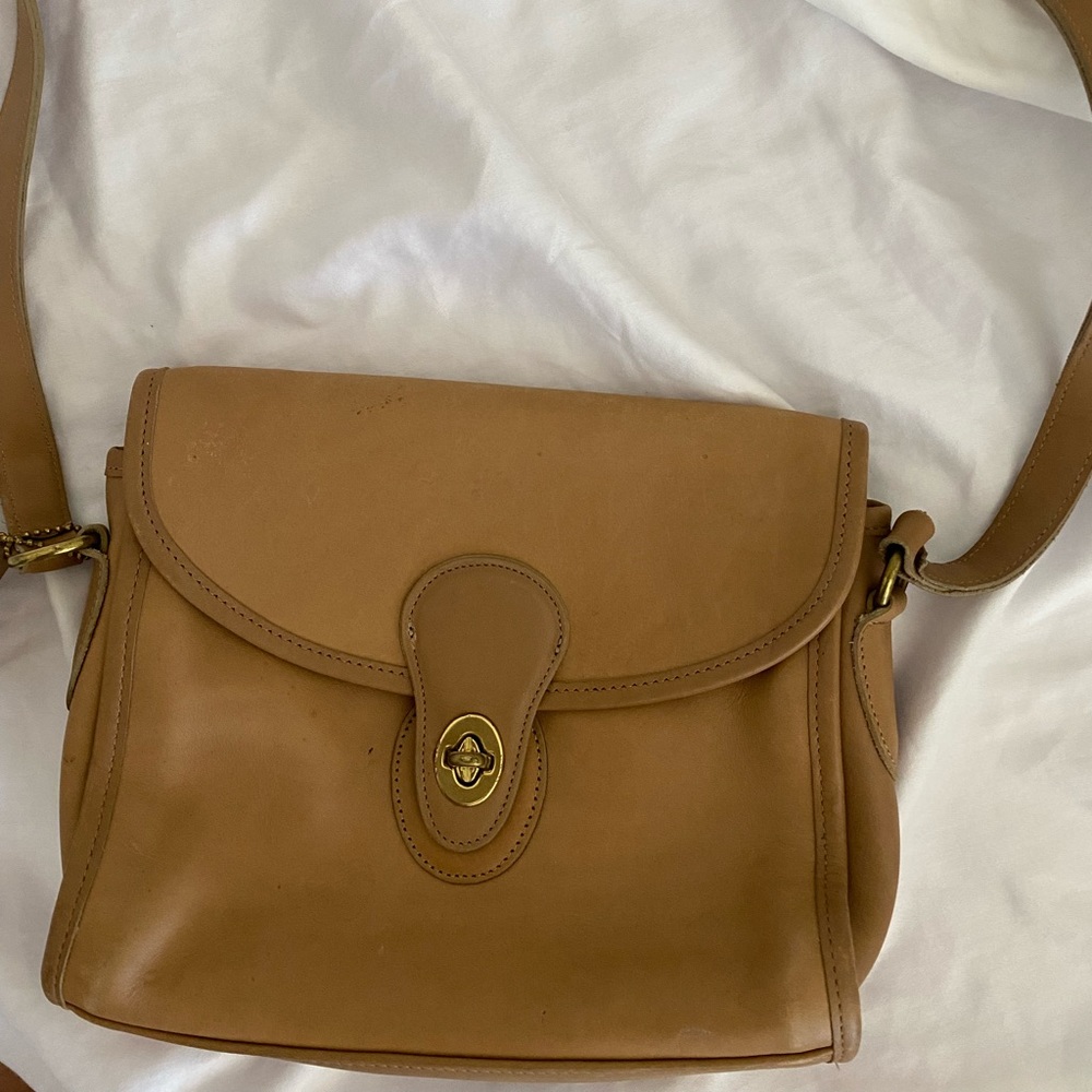 authentic coach leather crossbody